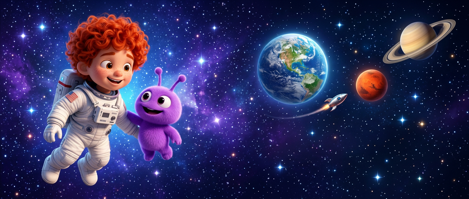 Mike Explores Space — a KikoLibrary book series